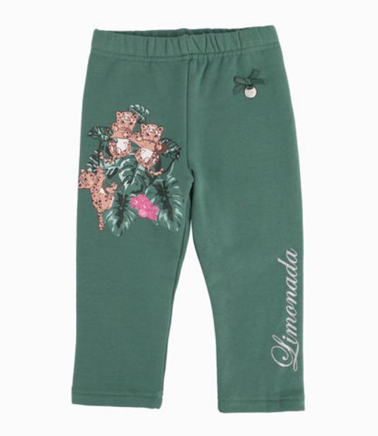 Limonada Calza bebé niña con estampado verde oferta