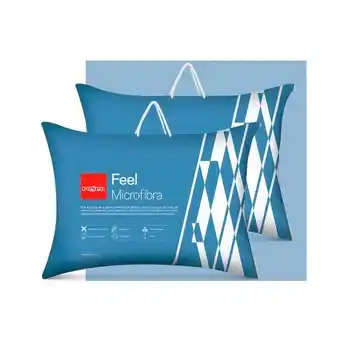 Rosen Set 2 almohadas microfibra feel oferta