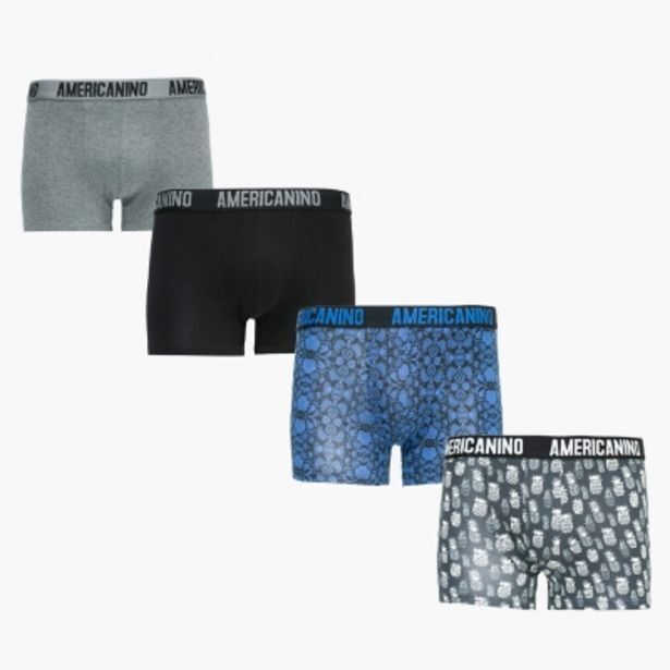 Falabella Americanino pack de 4 boxer algodón hombre oferta