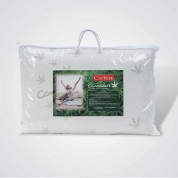 Colchones Celta Almohada cannabis viscoelastica 60×40 cm oferta