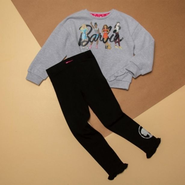 Falabella Conjunto polerón + calza barbie niña algodón oferta