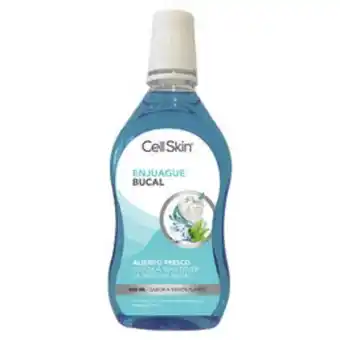 Salcobrand Cell skin enjuague bucal menta fuerte 500ml oferta