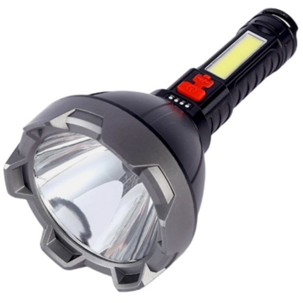 Falabella Linterna led recargable usb multifuncional impermeable oferta