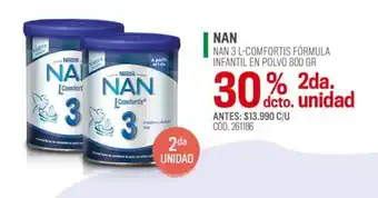 Cruz Verde NAN 3 L-COMFORTIS FÓRMULA INFANTIL EN POLVO 800 GR oferta