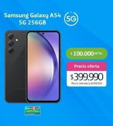 Movistar Samsung Galaxy A54 5G 256GB oferta