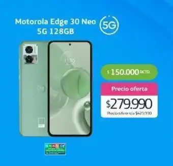 Movistar Motorola Edge 30 Neo 5G 128GB oferta