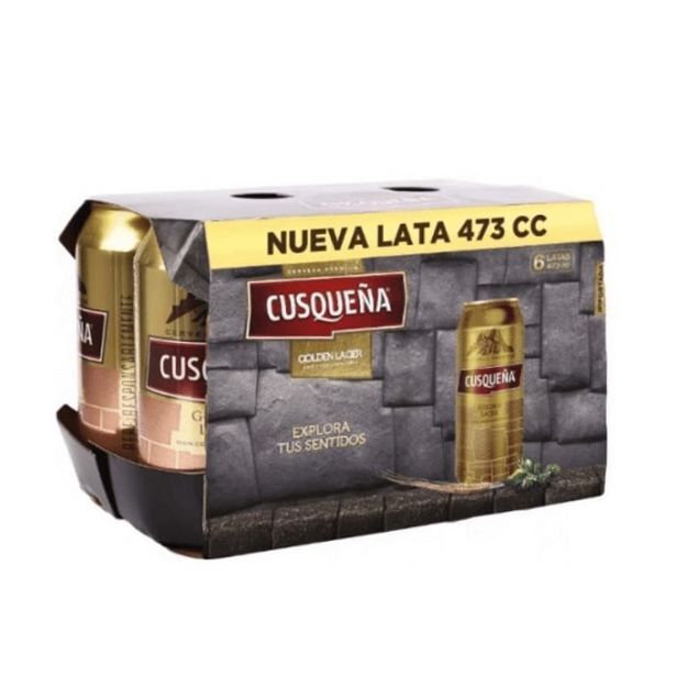 Supermercado El Trébol Cerveza cusqueña lager lata 6 x 473 cc oferta