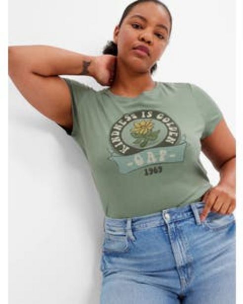 GAP Polera grafica manga corta mujer oferta