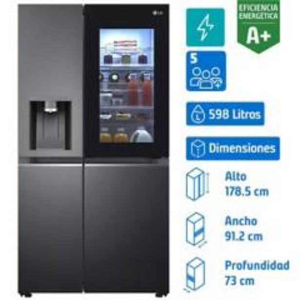 Linio Refrigerador side by side 598 litros oferta