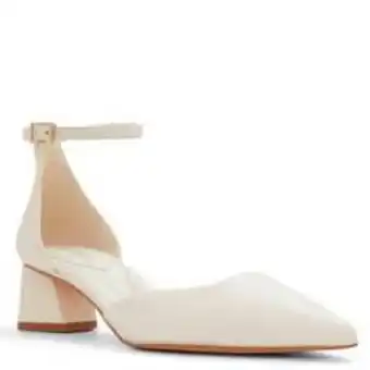 Aldo Zapato formal mujer cuero blanco aldo oferta