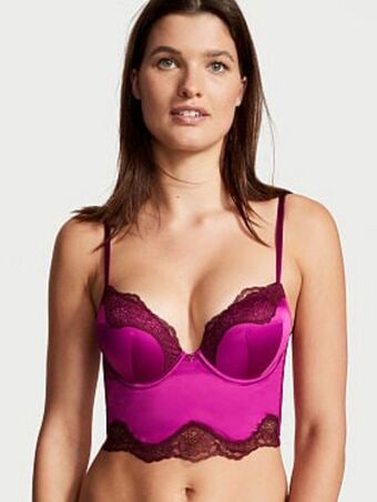 Bombshell add-2-cups push-up corset top