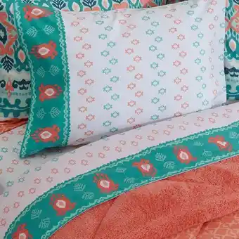Velutti Juego sabanas silver 1 plaza manisa turquesa oferta