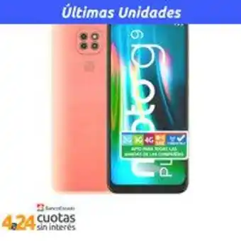 Smartphone moto g9 play 64gb/4gb rosado wom