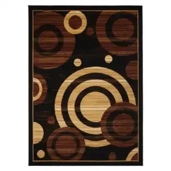 Falabella Alfombra kashan king negra 123 x 185 cm oferta