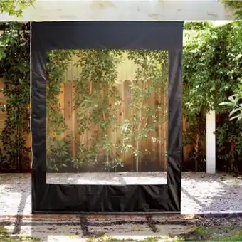 Falabella Cierre de terraza cortina roller pvc 2 x 2.5 m. negro oferta