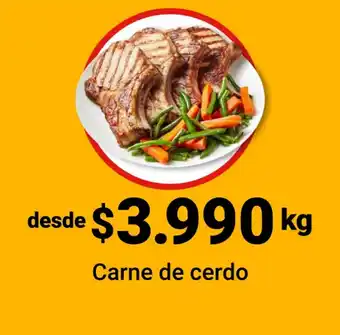 Santa Isabel Carne de cerdo x kg oferta