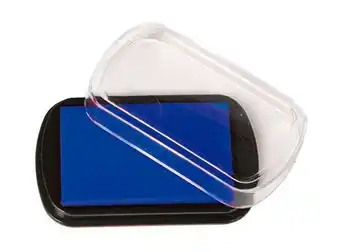 Ripley Tampón azul tinta lavable oferta
