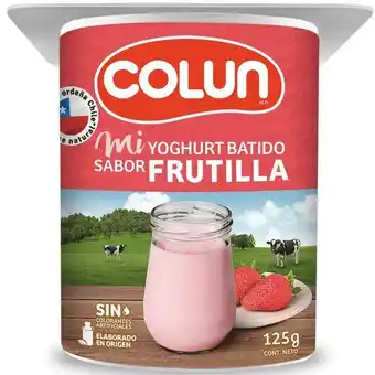 Unimarc Yoghurt colun frutilla 125 g oferta