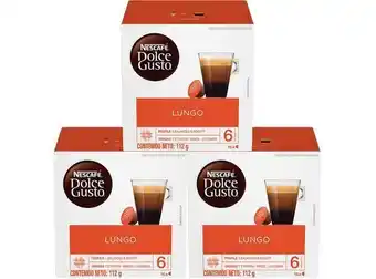 Ripley Café nescafé dolce gusto lungo x3 cajas oferta