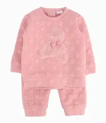Limonada Conjunto buzo recién nacida con osito rosado oferta