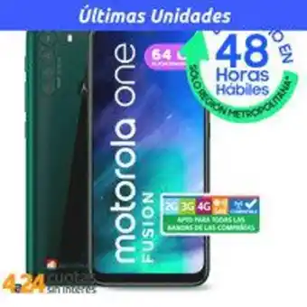 PC Factory Smartphone one fusion 64gb/4gb verde esmeralda wom oferta