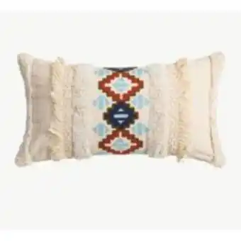 Linio Set 2 fundas cojín rectangular boho chic algodón atacama 50x30 cm oferta