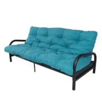 Linio Futón 3 cuerpos dover turquesa oferta