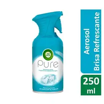 Supermercado El Trébol Ambiental airwick pure brisa refrescante 250 ml oferta