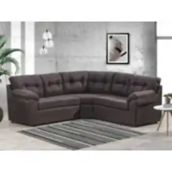 Linio Seccional polonia 212 tela chocolate oferta