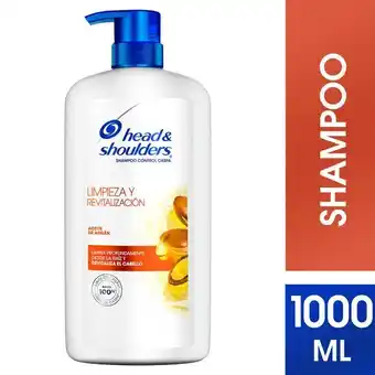 Santa Isabel Shampoo head & shoulders limpieza y revitalización argán 1 l oferta