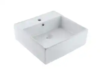 Ripley Lavamanos sobreponer be5028 domsa blanco 42x41x15cm oferta