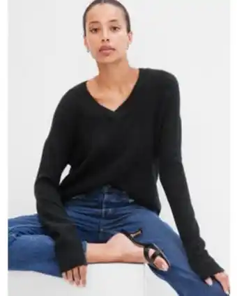 GAP Sweater cozy cuello v mujer oferta