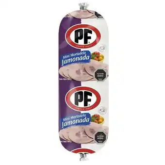 Unimarc Mini mortadela jamonada pf 400 g oferta
