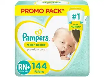Ripley Pañales pampers premium care talla rn 144 un oferta