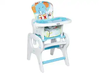 Ripley Silla de comer escritorio eat&fun blue oferta