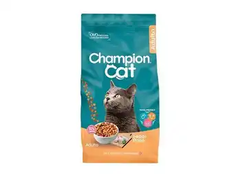Ripley Alimento champion cat pollo 20 kg oferta