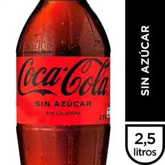 Super Bodega a Cuenta Bebida coca-cola zero / sin azúcar 2,5l desechable oferta