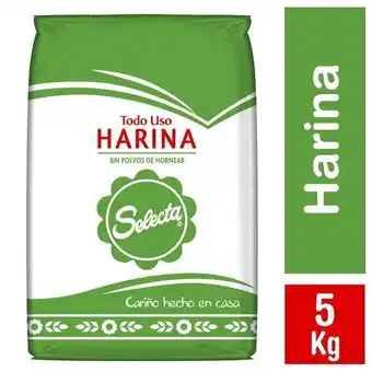 Super Bodega a Cuenta Harina sin polvos de hornear 5kg selecta oferta