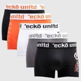 Linio Ecko pack de 5 bóxer algodón hombre oferta