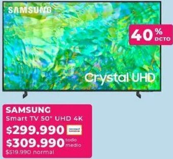 Paris SAMSUNG Smart TV 50" UHD 4K oferta