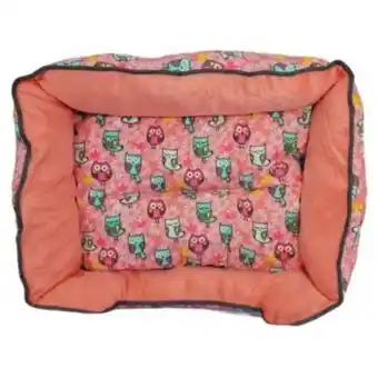Falabella Cama cojin para mascota perro gato talla m 65x52x17cm rosada oferta