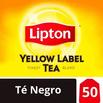 Té negro yellow label 50 bolsitas