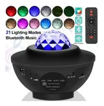 Falabella Proyector de galaxia estrellas led y sonido bluetooth oferta