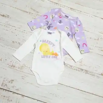 Falabella Looney tunes body bebé niña pack de 2 unidades algodón oferta