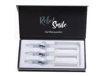 Ripley Pack 3 jeringas gel blanqueador rebel smile oferta