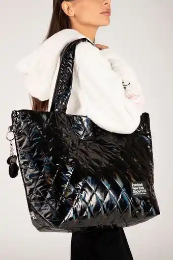 Everlast Bolso tote quilted unicorn negro everlast oferta