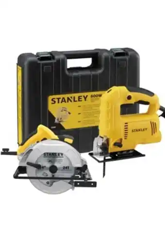 Falabella Sierra circular 1600w + sierra caladora 600w stanley stanley oferta