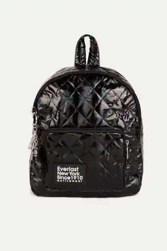 Mochila mini quilted unicorn negro everlast