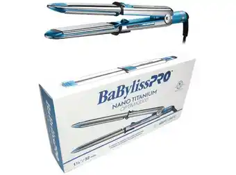 Plancha alisadora óptima 3100 babyliss pro nano titanium 25m