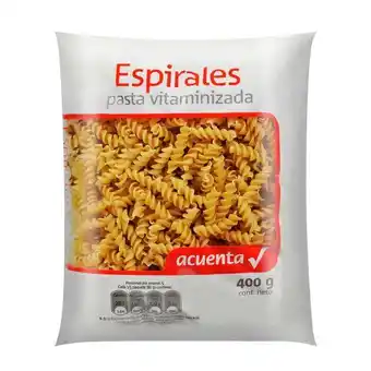 Super Bodega a Cuenta Fideos espirales 400grs acuenta oferta